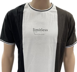 T-shirt en coton à manches courtes pour homme, personnalisable, écologique, séchage rapide, sérigraphié, taille et couleur personnalisables - Product Image 1