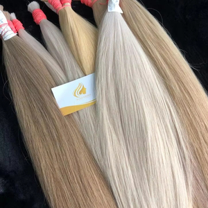 ¡Mejor precio barato 200kg de color a granel crudo vietnamita Natural onda recta estilo extensiones de cabello de bebé a la venta! - Product Image 1