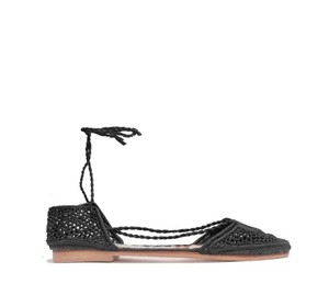 Des chaussures en raphia. La chaussure en raphia. Sandales Raphia. Fait main - Product Image 2