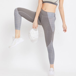 New Arrival Women's High Low Waist Sport <b>Legging</b> Spandex Tights in Solid Colors Best Material Customizable Logo Yoga <b>Hot</b> Sale - Product Image 6