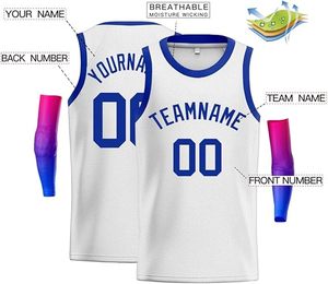 Conjunto Deportivo de Baloncesto Personalizado de Primera Calidad, Unisex, Transpirable, Resistente al Viento, Ecológico, Informal, para Correr, Estampado - Product Image 2