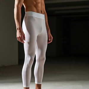 Custom Transparent <b>Leggings</b> Pants High Quality See Through Quick Dry Sheer Mesh <b>Legging</b> <b>Men</b> Elastic Transparent Pants Boys - Product Image 4