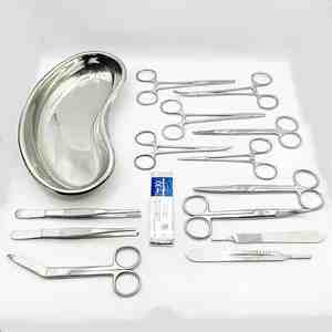 Kit de chirurgie Ensemble d'instruments chirurgicaux en acier inoxydable Kit d'outils médicaux pour les cliniques hospitalières et les ciseaux chirurgicaux à usage dentaire - Product Image 6