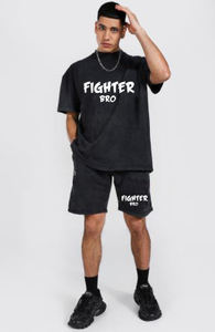 Men's Summer Ice Silk Short Sleeve <b>T</b>-<b>Shirt</b> Quick Dry Casual Printed Shorts Plus Size <b>5XL</b> Mens Tshirt and Pants Set - Product Image 5