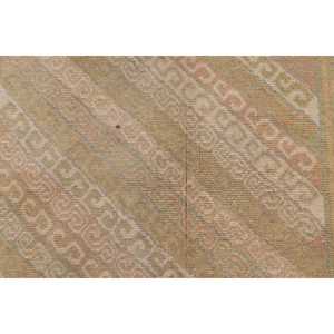 พรมขนาด 3.8x3.2 ฟุต พรมวินเทจขนาดเล็ก พรมลายดอกไม้สีเขียว - Product Image 4