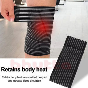 Wholesale Neoprene Unisex Fitness Weightlifting Breathable Knee Wraps <b>Workout</b> Wrist Wraps - Product Image 3