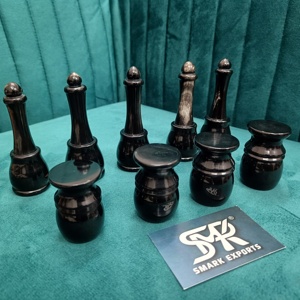 Brocha de Afeitar Premium Hecha a Mano con Mango de Cuerno de Búfalo, Agarre Ergonómico Ecológico, Experiencia de Afeitado en Húmedo de Lujo y Larga Duración - Product Image 6