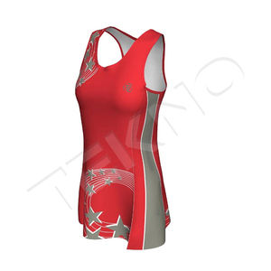 OEM/ODM Breathable Lightweight <b>Netball</b> Uniform Dress Set UK/AU Size - Product Image 5