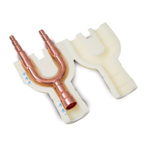 Kit de raccordement en Y en cuivre Refnet pour climatiseur VRF série MI PI FQZHN 03D de 227 Enterprises - Product Image 3