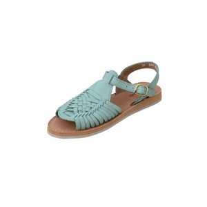 Sandales plates légères et respirantes pour femmes avec boucle et semelle en caoutchouc, bout ouvert, chaussures décontractées d'été pour l'extérieur - Product Image 2
