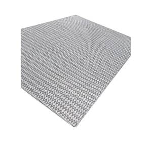 พรมขนสัตว์ทอมือสีเทาและสีดำลายเรียบ รุ่น ADWP-13048 ลายแบบนามธรรม รูปทรงสี่เหลี่ยมผืนผ้า สำหรับวางข้างโต๊ะ ใช้ในบ้านหรือทางเดิน - Product Image 2