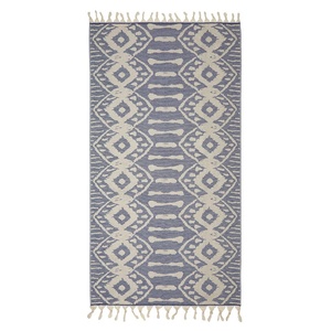 Serviette en tissu éponge turque traditionnelle, jacquard tribal, 36x66 pouces - Product Image 3