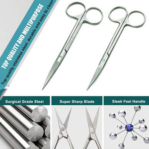 Ciseaux à ongles légers manucure pour ongles outils de maquillage incurvés ciseaux à cuticules professionnels sourcils cils ciseaux à cuticules - Product Image 2