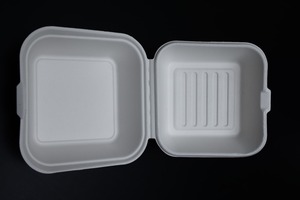 13 X 6 Envases Biodegradables de Bagazo Tipo CLAMSHELL para Almuerzo Desechables con Tapa para Uso en Restaurantes - Product Image 6