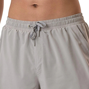 Pantalones cortos deportivos ligeros de alta calidad para hombre, tendencia superior, patrón sólido transpirable, desgaste rápido, tasa baja - Product Image 6