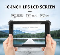 Tablette robuste 10,1 pouces NFC 4G 10000 mAh avec caméra 8MP+16MP, GPS industriel, IP68, Android 16, UHF LF personnalisé