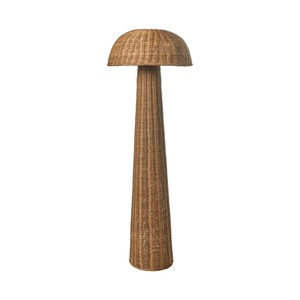 Lámpara de pie de mimbre y ratán tejida a mano, diseño alto y delgado, iluminación artesanal para uso en hoteles y resorts, venta al por mayor. - Product Image 1