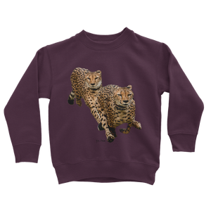 Sweat-shirt en coton de haute qualité pour enfants, motif Cheetah Brothers, haut à capuche classique, imprimé décontracté et confortable pour l'automne, pour bébés garçons et filles - Product Image 3