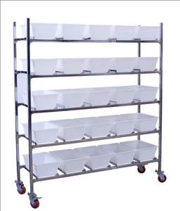 รถเข็นแรงดันสูงพร้อมกรงกระต่ายโพลีโพรพิลีนในตัวสำหรับบำบัดน้ำเสีย - Product Image 6