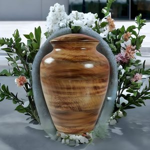 Urn <b>for</b> Human <b>ashes</b> Pet <b>ashes</b> Cremation Burial <b>for</b> Adult <b>ashes</b> Burned urn <b>for</b> your Loved one - Product Image 2