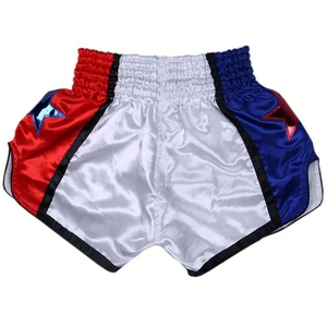 Shorts pour hommes en satin personnalisables pour l'entraînement et la compétition de MMA, Muay Thai, boxe et arts martiaux - Product Image 2