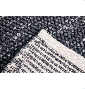 Customized Size Anti-Slip Handwoven Wool Rug Modern Style <b>Washable</b> <b>Runner</b> for Home Floor Use Living Room Decor at Low Price - Product Image 2