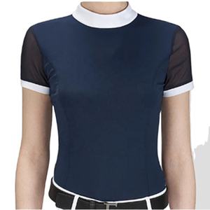 Camisa de Equitación para Mujer, Elástica, de Secado Rápido, Manga Larga, para Exhibiciones Ecuestres - Product Image 2