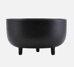 แจกันดอกไม้และกระถางต้นไม้สำหรับตกแต่งบ้านและสวนสีดำมาใหม่ - Product Image 2