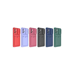 Étui de protection en silicone souple de qualité supérieure SCKS Kartix Series pour Samsung Galaxy A32 4G avec fente pour carte et anti-traces de doigts - Product Image 3