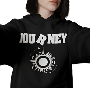 เสื้อมีฮู้ดปักลายสำหรับวัยรุ่นชายหญิงชุดลำลองสไตล์สตรีท - Product Image 3