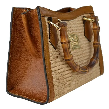 Made in italy, Capri Lady bag - Summer Cognac