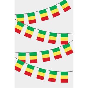 Rectangular Flag <b>Banners</b> with Digital Printing for Mali Events - Product Image 1