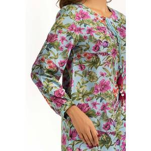 Conjunto coordinado de chifón estampado Karandi bohemio para primavera/verano IPST-55095 - Product Image 1