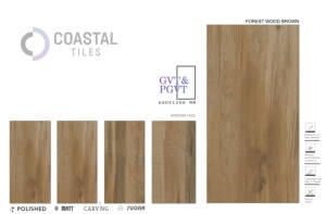 Porcelaine 600x1200mm Carreaux de sol modernes en brique réfractaire Bois de forêt Beige 9mm d'épaisseur - Product Image 6