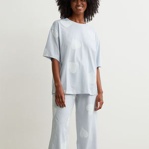 <b>Women</b> Set <b>Women</b> <b>Women</b> <b>Pyjama</b> Set Luxury <b>Women</b> Ladies Feather <b>Pyjamas</b> Sleepwear Feather Pajama Set - Product Image 6