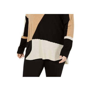 INC International Concepts Maglione giallo a maniche lunghe da donna taglia 1X Plus Size - Product Image 3