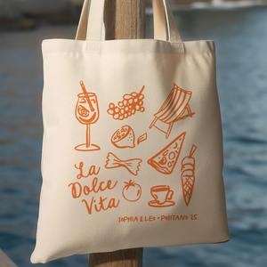 Bolsas de lona personalizadas de 14x16 pulgadas al por mayor, bolsas de lavandería promocionales personalizadas con impresión de foto y texto y logotipo a granel - Product Image 2