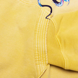 Sudaderas con capucha personalizadas de forro polar transpirable para hombre con impresión DTG DTF de primera calidad, ideales para compradores mayoristas y marcas de moda. - Product Image 5