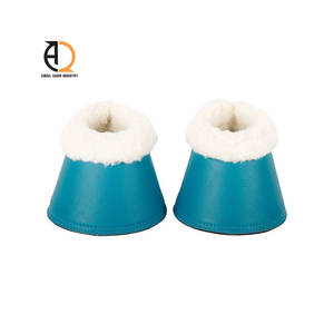 Bottes de protection pour chevaux Comfort Overreach avec logo en caoutchouc Bottes de protection pour chevaux - Product Image 1