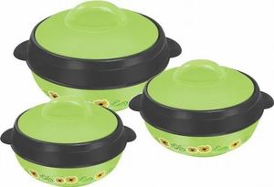 Casserole isotherme en acier inoxydable ANAX de qualité 202, 1500/2500/4000 ml, lot de 5, forme ronde, utilisation en hôtel et restaurant, Inde - Product Image 3