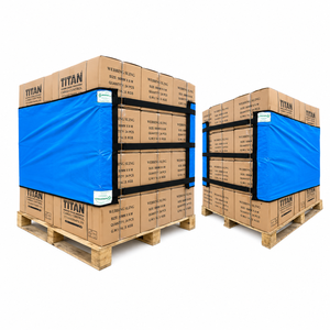 Filet de protection translucide soluble dans l'eau pour palettes, prix usine, respectueux de l'environnement, sac de rembourrage protecteur pour - Product Image 4