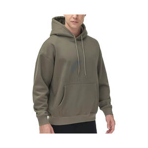 Sudadera con Capucha de Forro Polar para Hombre, Corte Regular, Ultra Suave, 100% Algodón, Bolsillos Bordados, Ropa Casual de Invierno, Estilo Relajado Urbano - Product Image 1