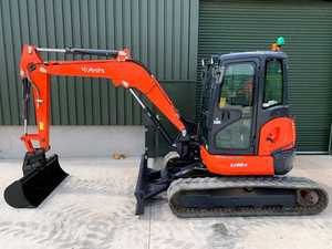 Haute performance utilisée Kubota mini excavatrice U48-4 petite pelle sur chenilles seconde main mini Kubota excavatrice haute performance U48-4 - Product Image 3