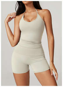 Ropa deportiva de yoga sin costuras de alta calidad para mujeres Sujetador deportivo Premium para niñas en tallas grandes Venta al por mayor Sujetador deportivo liso para mujeres - Product Image 3