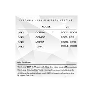 ชุดซ่อมเกียร์สำหรับรถโอเปิล คอร์ซ่า ซี, คอมโบ, เมริวา, ทิกรา - Product Image 2