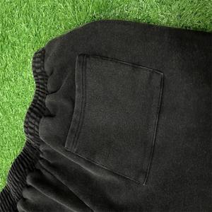 Hot Selling Custom Printed <b>Men's</b> Casual Sweatpants 100% Cotton Mid <b>Waist</b> Straight Pattern with Rhinestones Top Price - Product Image 6