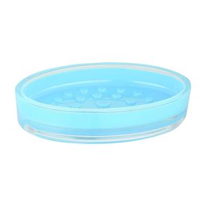 Portasapone in acrilico MSV 'Tahiti' blu, 13 x 9 x 3 cm - Product Image 1