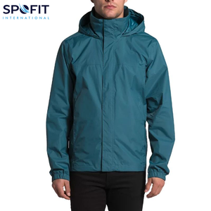 Suministro directo de fábrica Ropa informal para hombres Chaquetas de lluvia Ropa de moda Abrigo de lluvia en Precio al por mayor Chaqueta cortavientos para hombres - Product Image 1
