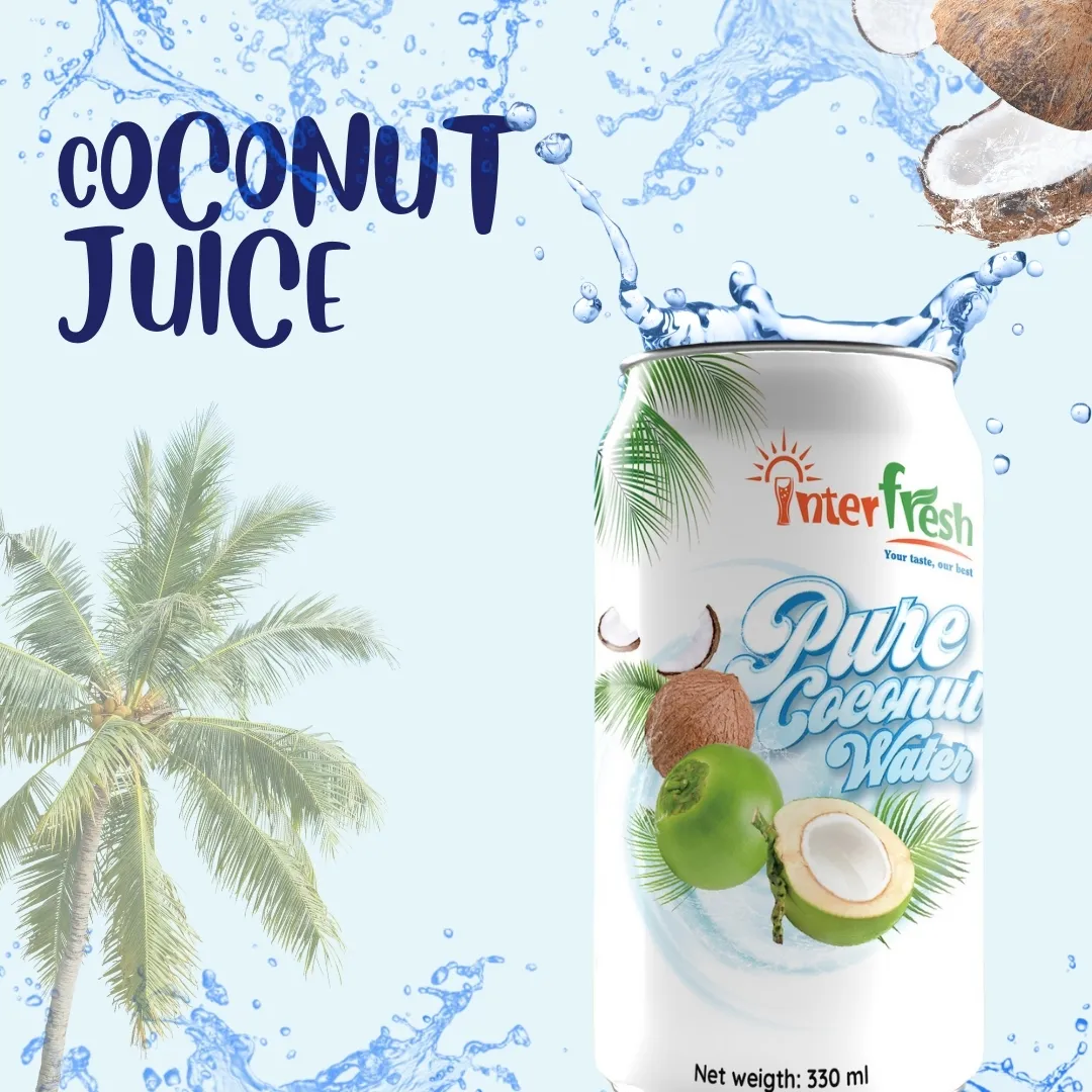 100% Kokoswater Exotische Frisdranken Pure Kwaliteit Natuurlijke Kokosdrank Best Verkopende Prijs Van Vienam