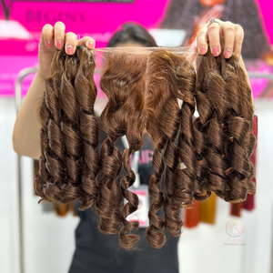 Paquetes de cabello rizado con dedos Sdd, proveedores mayoristas de cabello vietnamita crudo al mejor precio - Product Image 1